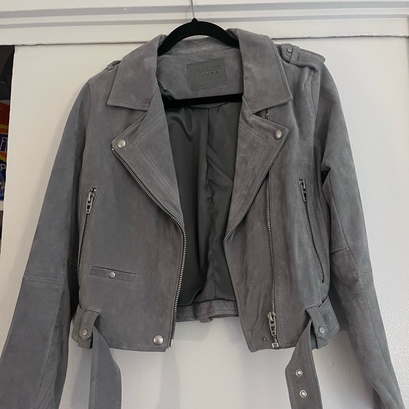 Blank NYC Jackets & Blazers - BlankNYC Suede Moto Jacket